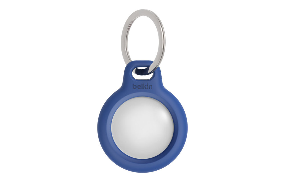 Belkin Secure Holder with Key Ring for Apple AirTag - Blue