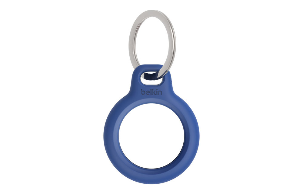 Belkin Secure Holder with Key Ring for Apple AirTag - Blue