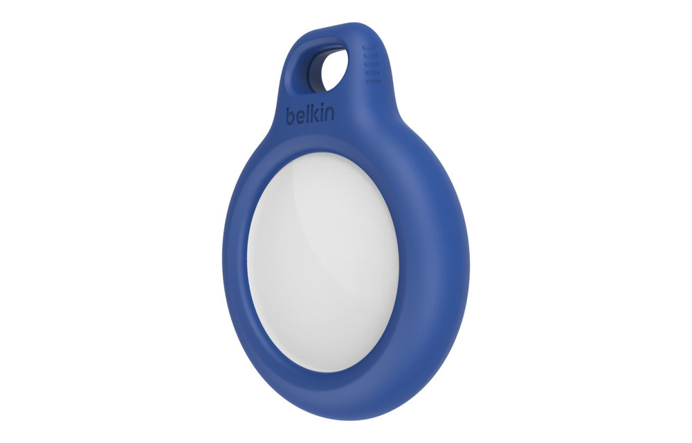 Belkin Secure Holder with Key Ring for Apple AirTag - Blue