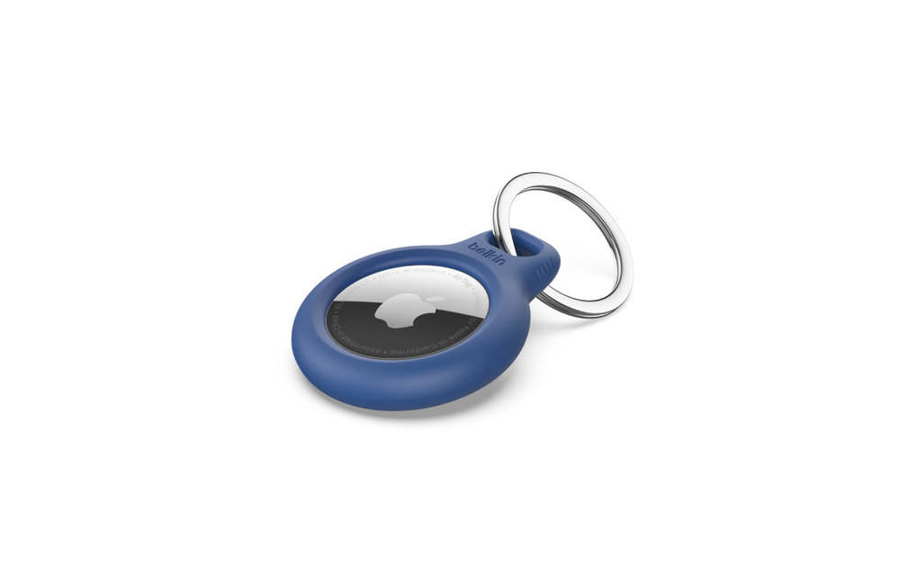 Belkin Secure Holder with Key Ring for Apple AirTag - Blue