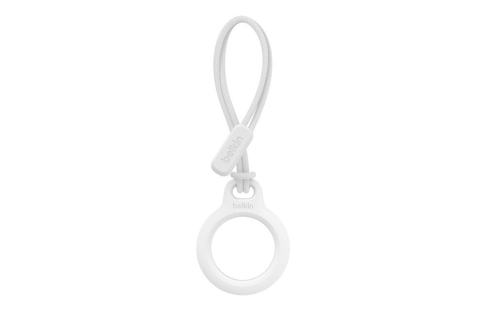 Belkin Secure Holder with Strap for Apple AirTag - White