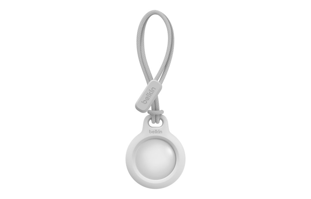 Belkin Secure Holder with Strap for Apple AirTag - White