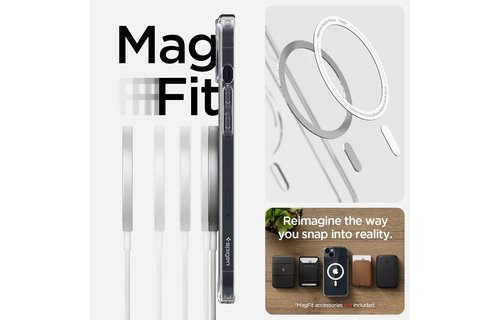 Spigen Crystal Hybrid MagSafe Case for Apple iPhone 14 / iPhone 13 - Clear