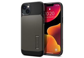 Spigen Slim Armor MagSafe Case for Apple iPhone 13/14 / iPhone 15 - Gunmetal