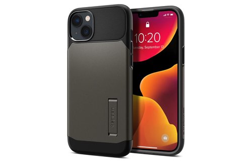 Spigen Slim Armor MagSafe Case for Apple iPhone 13/14 / iPhone 15 - Gunmetal