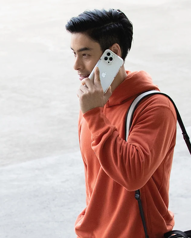 Uniq Combat Hybrid Case for iPhone 14 Plus - Clear