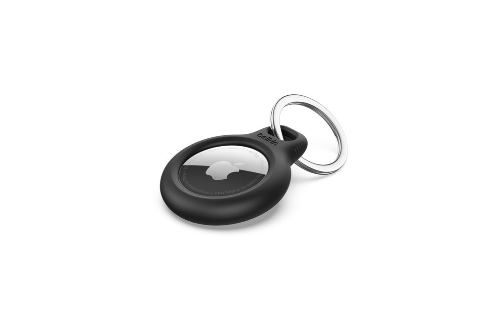 Belkin Secure Holder with Key Ring for Apple AirTag - Black