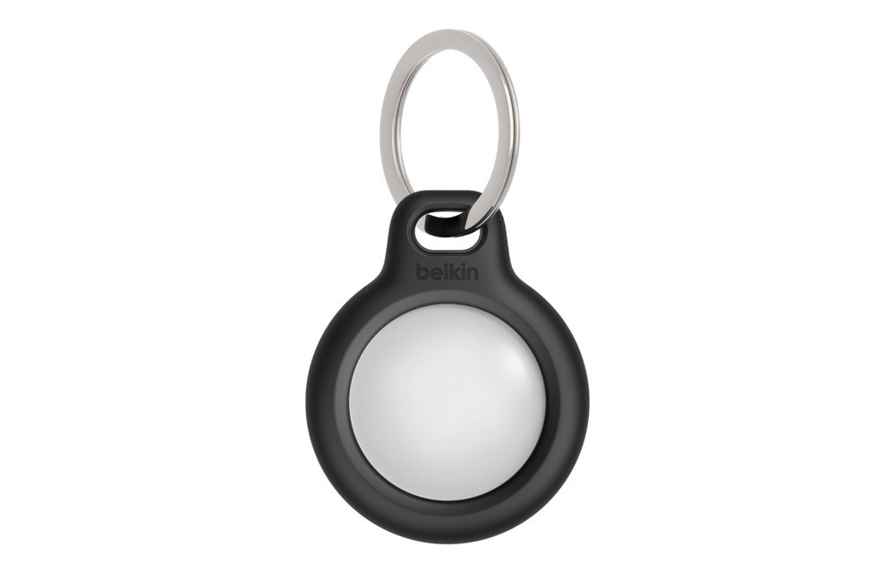 Belkin Secure Holder with Key Ring for Apple AirTag - Black