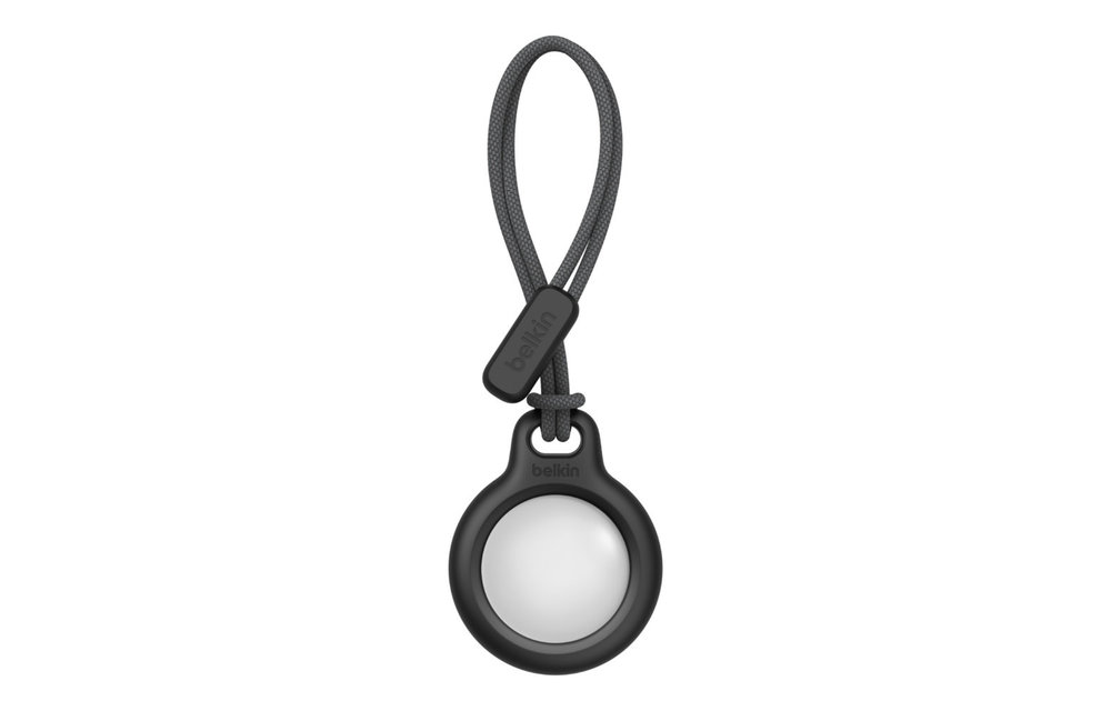 Belkin Secure Holder with Strap for Apple AirTag - Black