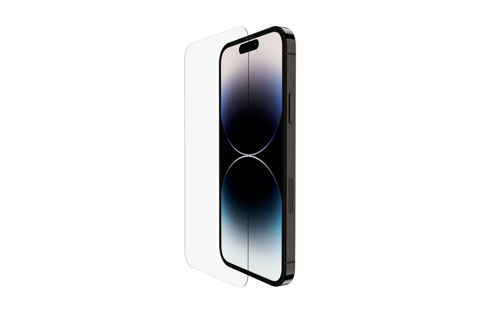 Belkin Glass Screen Protector with EZ Tray for Apple iPhone 14 Pro - Clear