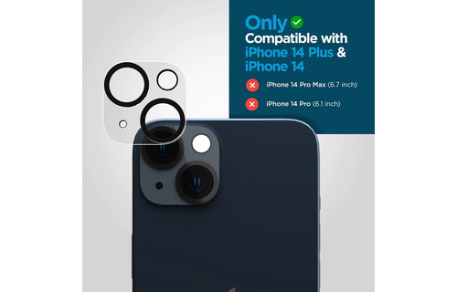 Case Mate Rear Camera Lens Protector for Apple iPhone 14 Plus / 14 / 13 - Clear