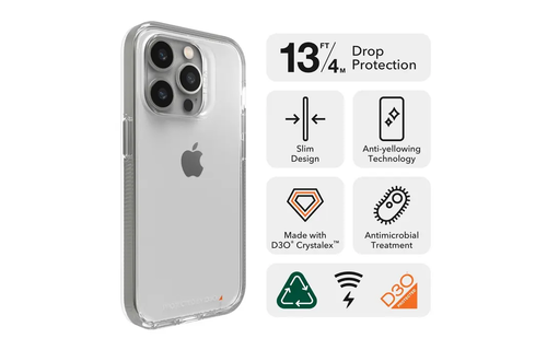 Gear4 Crystal Palace Case for Apple iPhone 14 Pro - Clear