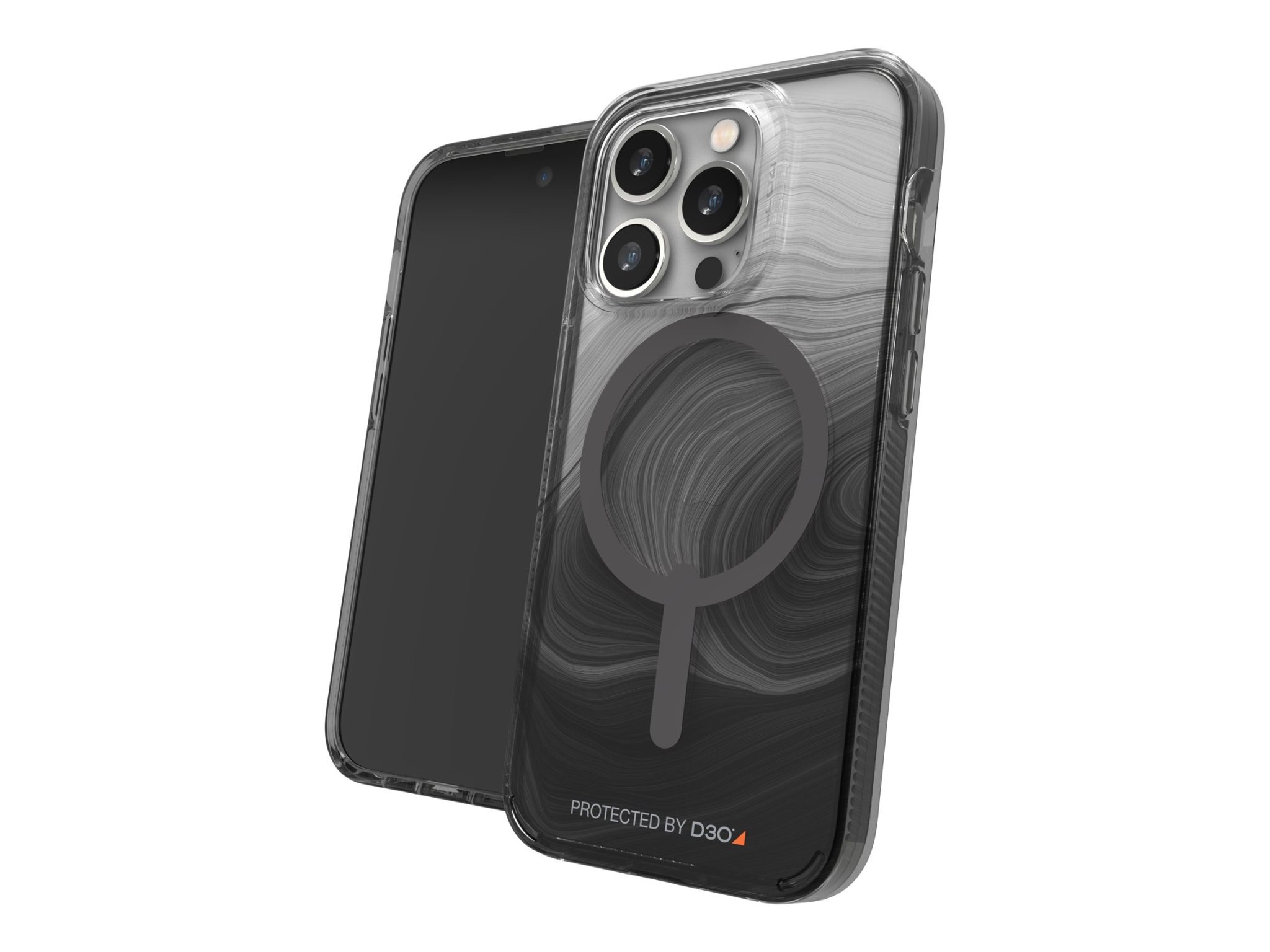 Gear4 Milan Snap Case for Apple iPhone 14 Pro - Black Swirl