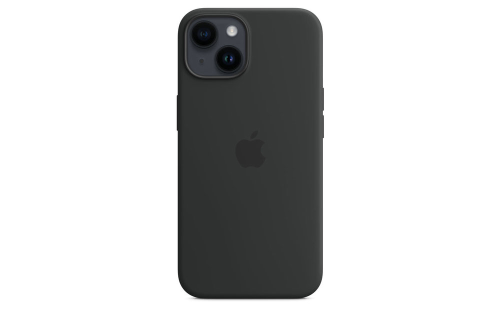 Apple IPhone 14 Silicone Case with MagSafe - Midnight