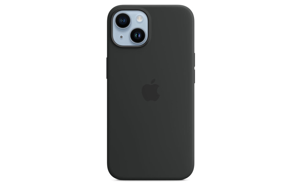 Apple IPhone 14 Silicone Case with MagSafe - Midnight