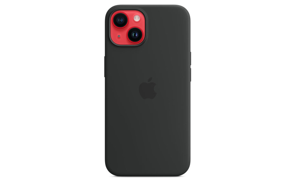 Apple IPhone 14 Silicone Case with MagSafe - Midnight