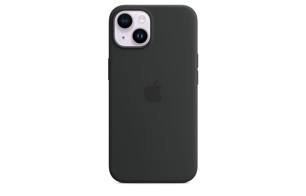 Apple IPhone 14 Silicone Case with MagSafe - Midnight