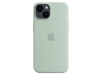 Apple IPhone 14 Silicone Case with MagSafe - Succulent
