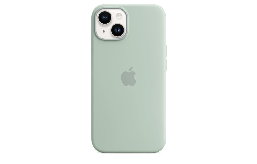 Apple IPhone 14 Silicone Case with MagSafe - Succulent