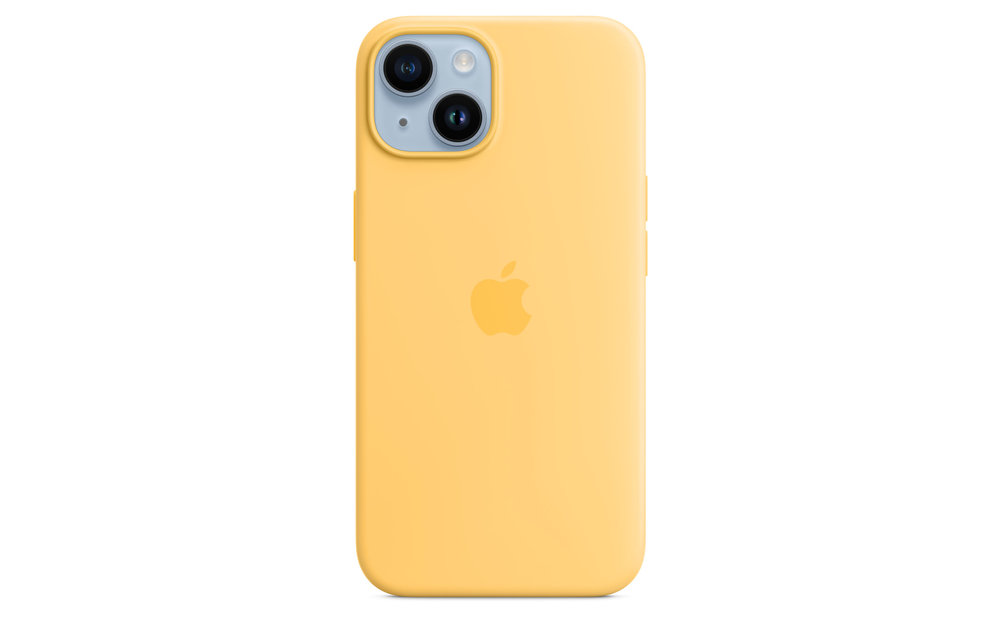 Apple IPhone 14 Silicone Case with MagSafe - Sunglow