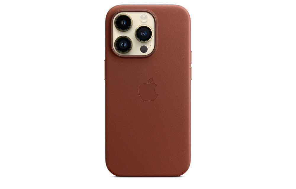 Apple IPhone 14 Pro Leather Case with MagSafe - Umber