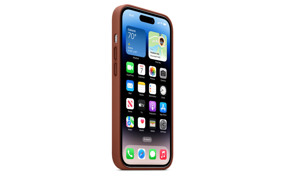 Apple IPhone 14 Pro Leather Case with MagSafe - Umber