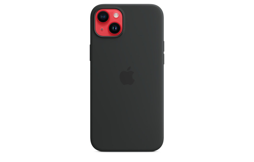 Apple iPhone 14 Plus Silicone Case with MagSafe - Midnight