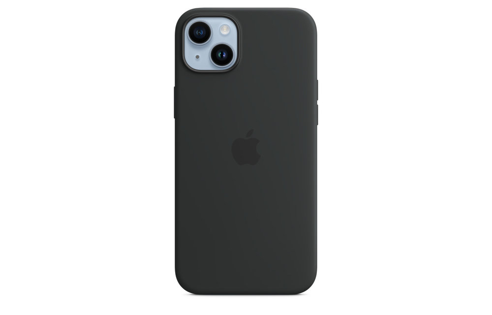 Apple iPhone 14 Plus Silicone Case with MagSafe - Midnight