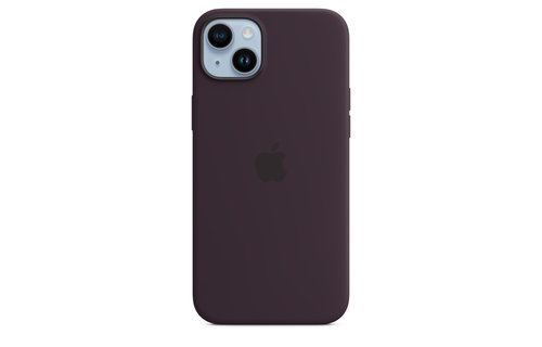 Apple iPhone 14 Plus Silicone Case with MagSafe - Elderberry