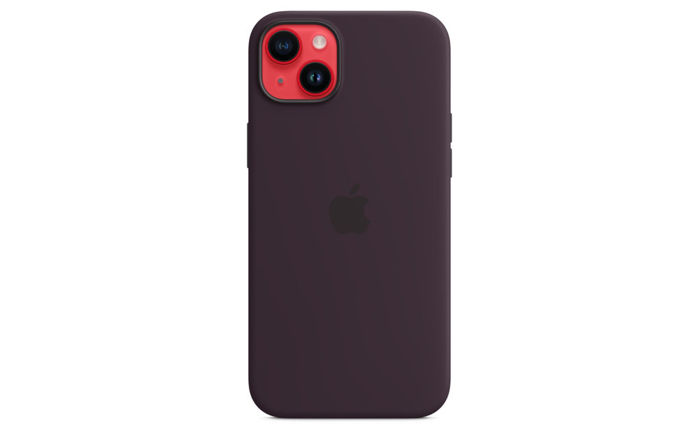 Apple iPhone 14 Plus Silicone Case with MagSafe - Elderberry