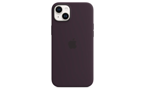 Apple iPhone 14 Plus Silicone Case with MagSafe - Elderberry