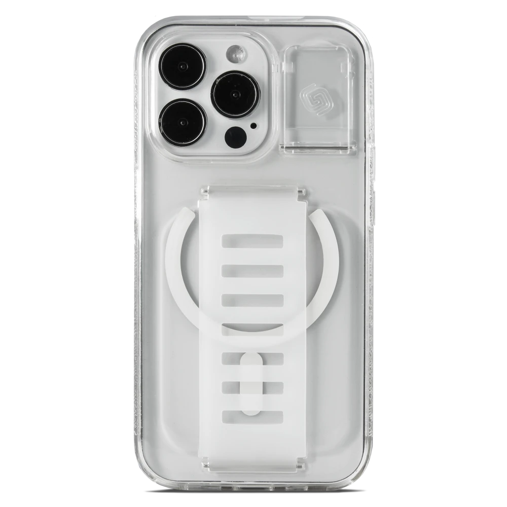 Grip2u BOOST MagSafe Case with Kickstand for Apple iPhone 14 Pro - Clear