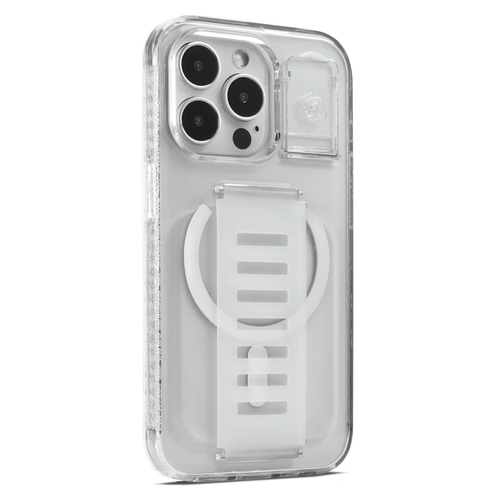 Grip2u BOOST MagSafe Case with Kickstand for Apple iPhone 14 Pro - Clear