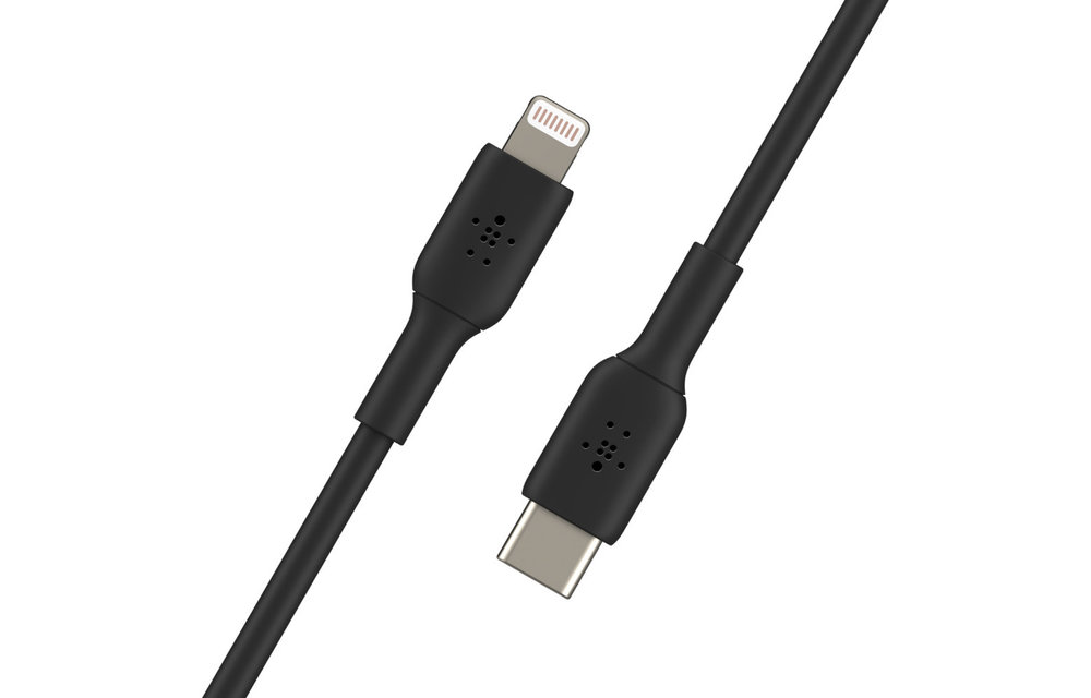 Belkin Boost Up Charge Lightning to USB-C Cable 1m - Black