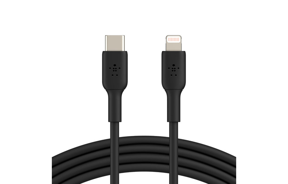 Belkin Boost Up Charge Lightning to USB-C Cable 1m - Black