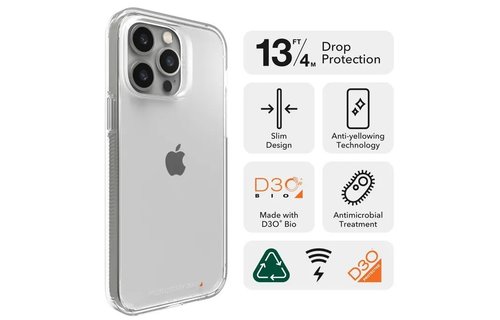 Gear4 Crystal Palace Case for Apple iPhone 14 Pro Max - Clear