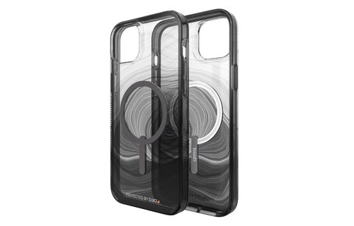 Gear4 Milan Snap Case for Apple iPhone 14/15 Plus - Black Swirl