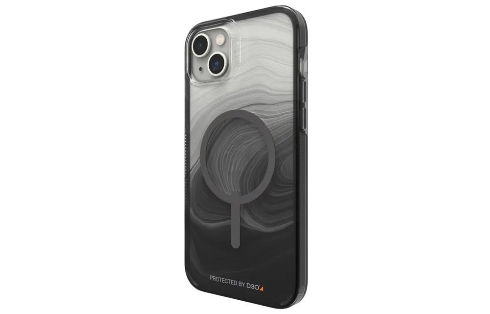 Gear4 Milan Snap Case for Apple iPhone 14/15 Plus - Black Swirl