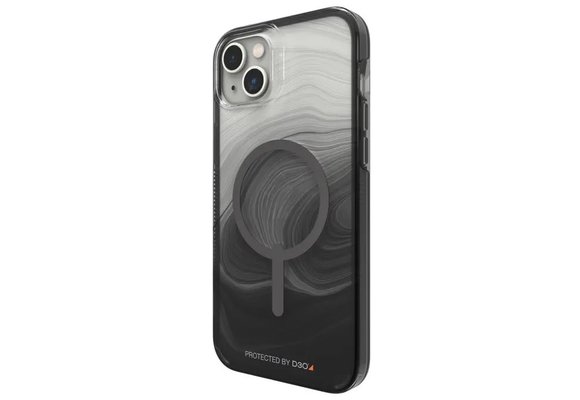 Gear4 Milan Snap Case for Apple iPhone 14/15 Plus - Black Swirl