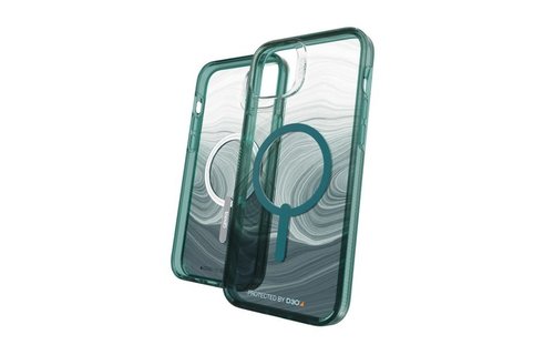 Gear4 Milan Snap Case for Apple iPhone 14 Plus - Green Swirl