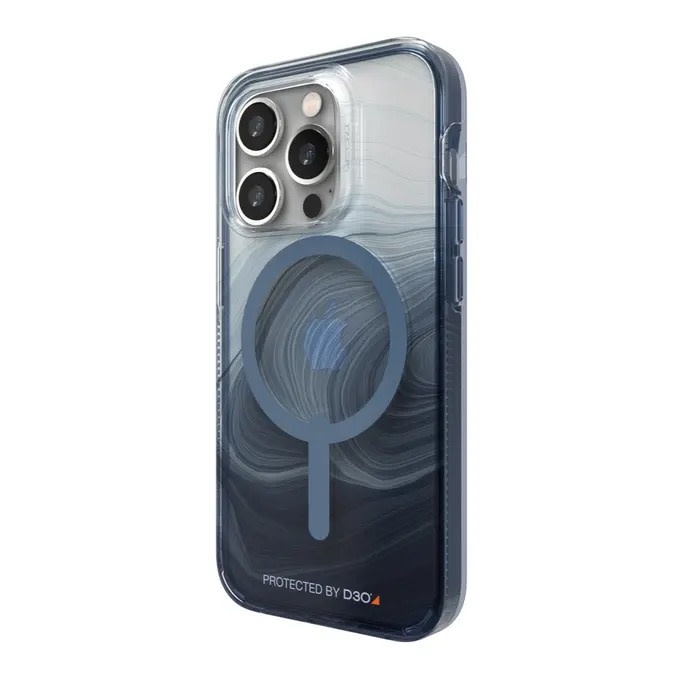 Gear4 Milan Snap Case for Apple iPhone 14 Pro - Blue Swirl