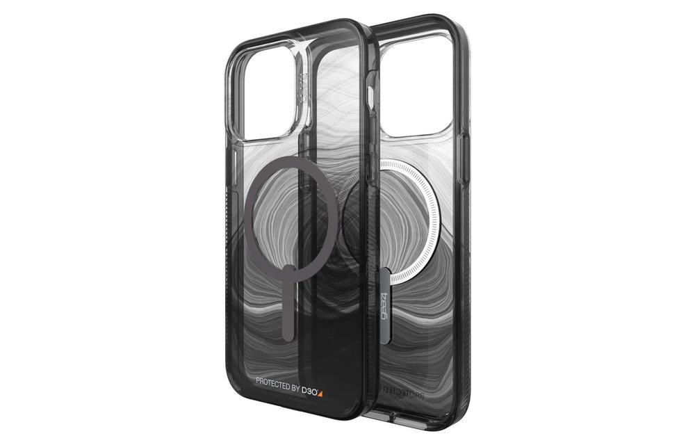 Gear4 Milan Snap Case for Apple iPhone 14 Pro Max - Black Swirl
