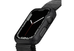 Pitaka Air Case for Apple Watch 45mm - Black/Grey Twill