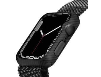 Pitaka Air Case for Apple Watch 45mm - Black/Grey Twill