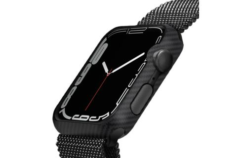 Pitaka Air Case for Apple Watch 45mm - Black/Grey Twill