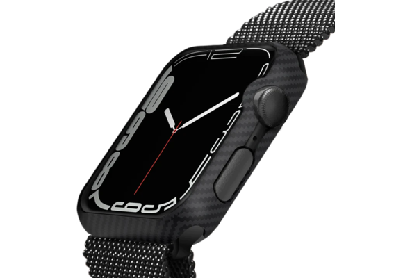 Pitaka Air Case for Apple Watch 45mm - Black/Grey Twill