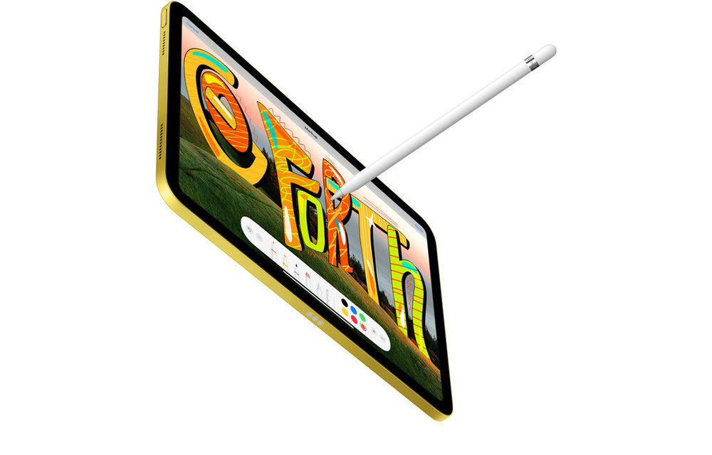 Apple iPad 10th Generation 10.9" WiFi+Cellular 256GB - Yellow