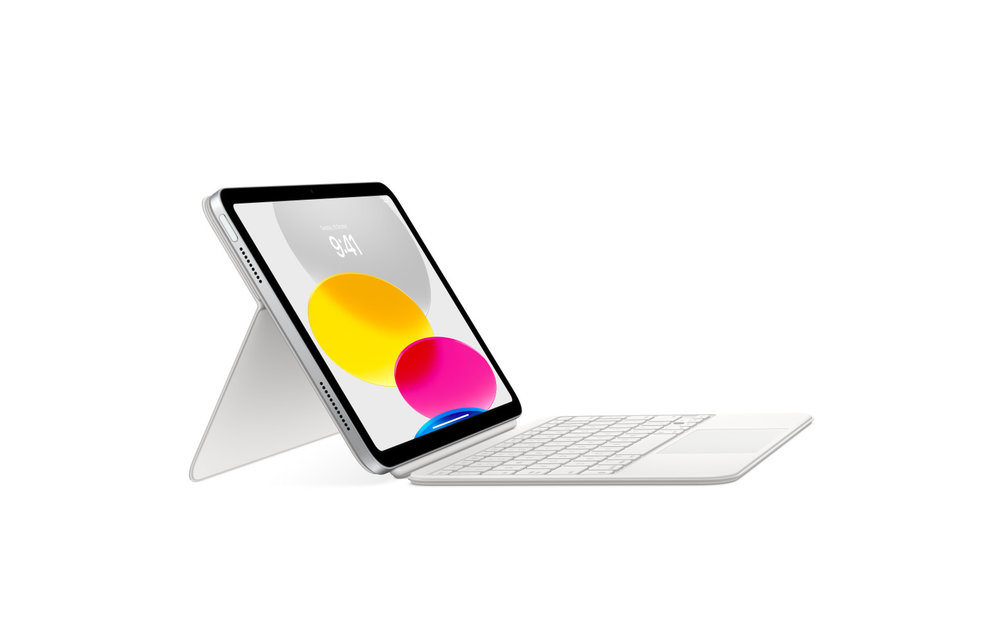 Apple Magic Keyboard Folio iPad Pro 10.9-inch (10th Generation) En/Ar - White
