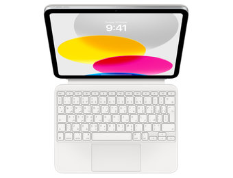 Apple Magic Keyboard Folio for Apple iPad 10th/11th Generation A16 English / Arabic - White