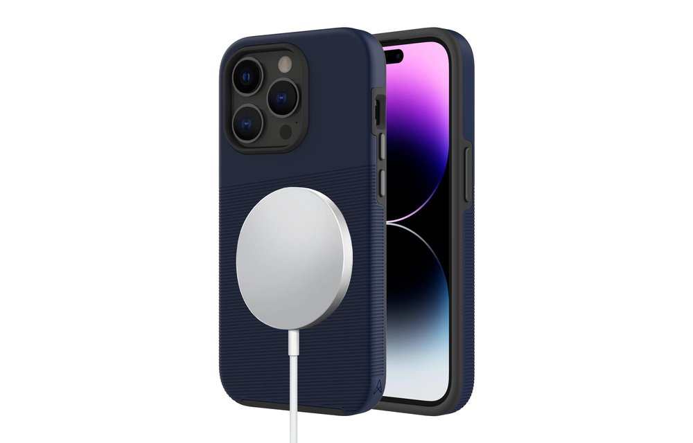 Axessorize Pro Tech Plus MagSafe Case for iPhone 14 Pro Max - Blue